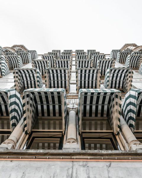 white concrete structure